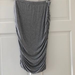 Grey Vince Camino jersey skirt